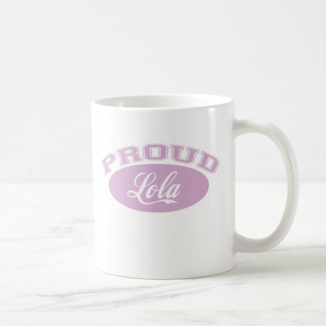 Proud Lola Coffee Mug (Right)