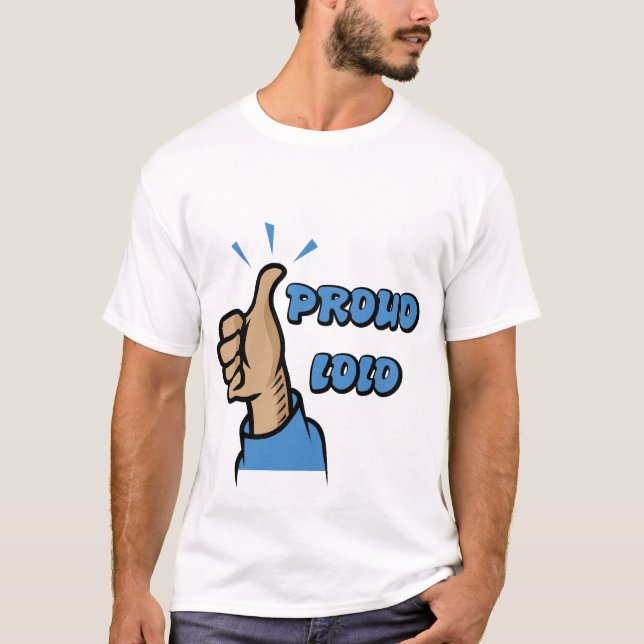 "Proud Lolo" Men's T-Shirt (Front)