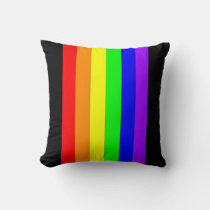 Proud Loud 2 Rainbow Fine Art Pillow
