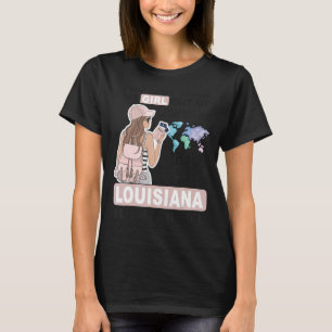 Proud Louisiana Girl Cool Girl from Louisiana T-Shirt