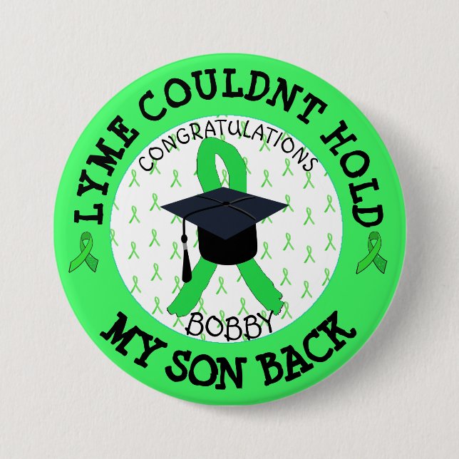 Proud Lyme Graduation Button (Front)