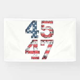Proud Maga 47th Trump Won Inaguration Day  Banner