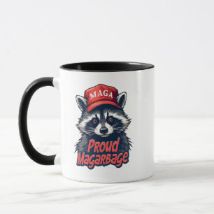 Proud MAGA Garbage For Trump supporter Election Mug