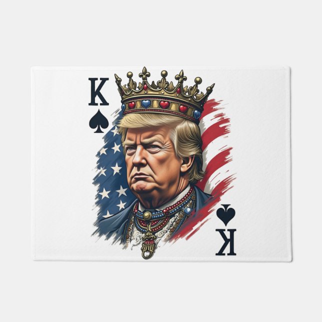 Proud Maga Trump Vance American Inauguration Day Doormat (Front)