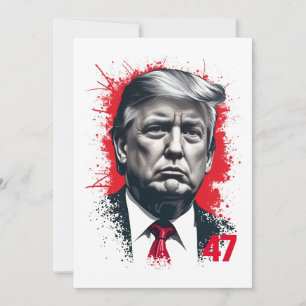 Proud Maga Trump Vance American Inauguration Day Holiday Card