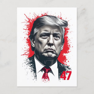 Proud Maga Trump Vance American Inauguration Day Postcard