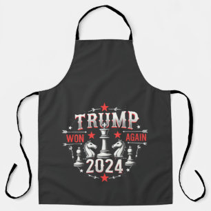 Proud Maga Trump Won again 2025 Inaguration Day Apron