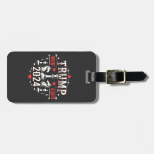 Proud Maga Trump Won again 2025 Inaguration Day  Luggage Tag