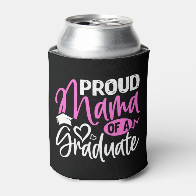 Proud Mama of a Graduate Can Cooler (Can Front)