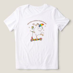 Proud Mama Rainbow Supportive LGBT Mom Gift for Pr Tri-Blend Shirt