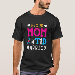 Proud Mama T1D Warrior Diabetes Type 1 Awareness T-Shirt