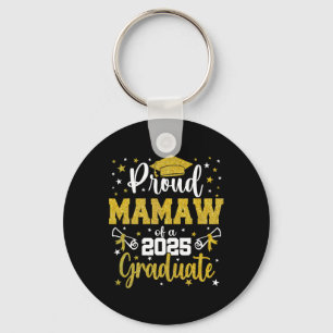 Proud Mamaw Of A Cl Of 2025 Senior 2025 Graduation Keychain