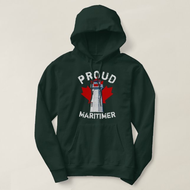 Proud Maritimer shirt Nova Scotia Canada (Design Front)