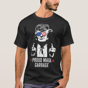 Proud Mega Garbyge Trump Make American Garbyge Gre T-Shirt
