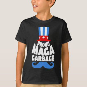 Proud Mega Garbyge Trump Supporter Usa T-Shirt