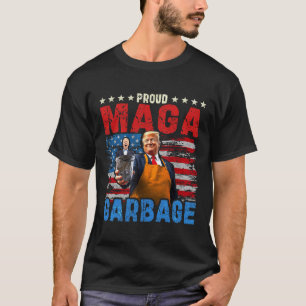 Proud Mega Garbyge Trump Vance Supporter T-Shirt