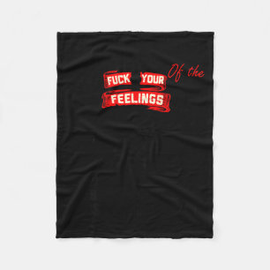 Proud Member Of The 1965-1980 Generation X Bad Gen Fleece Blanket