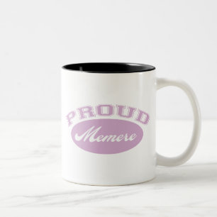Proud Memere Two-Tone Coffee Mug