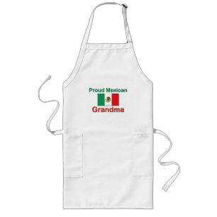 Proud Mexican Grandma Long Apron