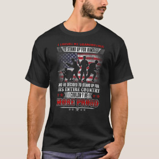 Proud Military I Taught My Grandmother How to Stan T-Shirt