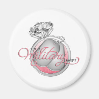 Proud Military Wife Magnet