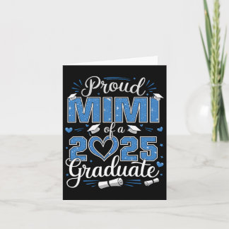 Proud Mimi Of A Cl Of 2025 Graduate 2025 Senior Mi Card