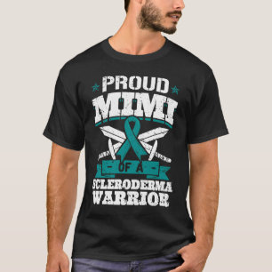 Proud Mimi Of A Scleroderma Warrior Awareness Ribb T-Shirt