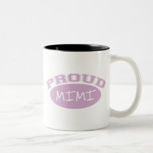Proud Mimi (Pink) Two-Tone Coffee Mug