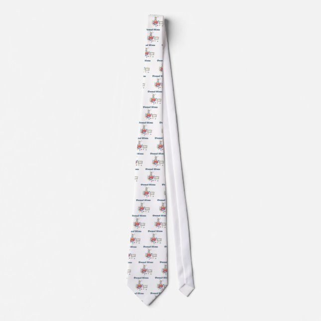 Proud Mom-Airplane It's a Boy tshirts and gifts Tie (Front)