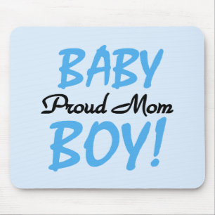 Proud Mom Baby Boy Tshirts and Gifts Mouse Pad