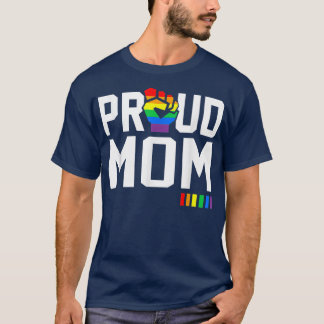 Proud Mom Gay Pride Month LGBTQ T-Shirt
