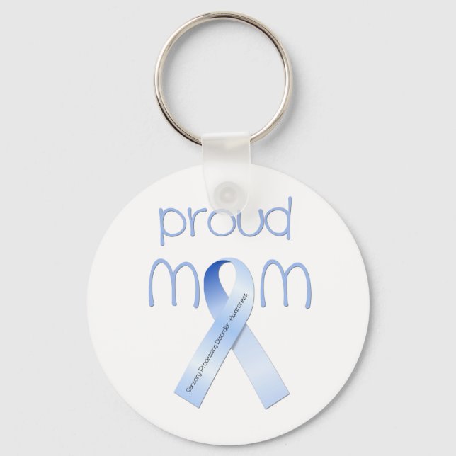 Proud Mom Keychain (Front)