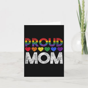 Proud Mom Lgbt Card