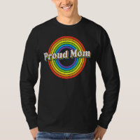 Proud Mom Lgbt Flag Lgbtq Lesbian Gay Bisexual Pri