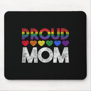 Proud Mom Lgbt Mouse Pad