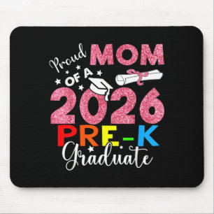 Proud mom of 2026 pre-k graduate mothers day mouse pad