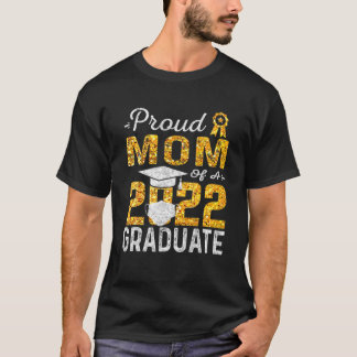 Proud Mom Of A 2022 Graduate Face Mask T-Shirt