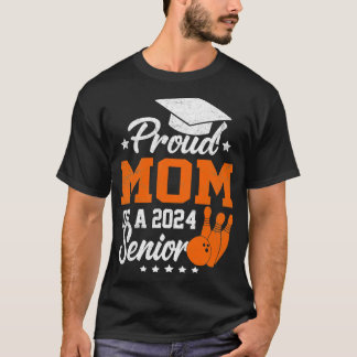 Proud Mom Of A 2024 Bowling Senior Graduate T-Shirt