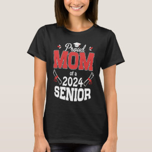 Proud Mom of a 2024 Senior Graduate Mommy 2024 1 T-Shirt