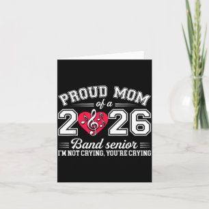 Proud Mom Of A 2026 Band Senior Music Gift Card