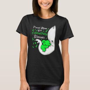 Proud Mom Of A Cerebral Palsy Warrior Elephant Wom T-Shirt