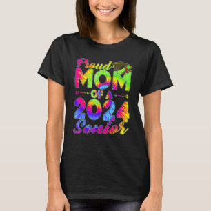 Proud Mom Of A Class 2024 Senior Shirt Graduation