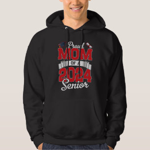 Proud Mom of a Class of 2024 Graduate  Mommy Senio Hoodie