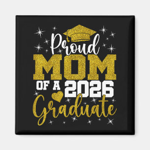 Proud mom of a class of 2026 graduate senior magnet