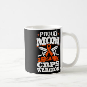 Proud Mom Of A Crps Warrior Rsd Awareness Ribbon R Coffee Mug
