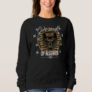 Proud Mom of a Football Senior 2023 Football Mom Sweatshirt