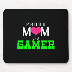 Proud Mom Of A Gamer Video Game Player Mouse Pad