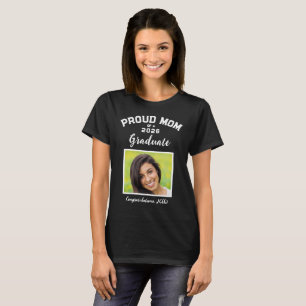 Proud Mom of a Graduate 2 photo Frames T-Shirt