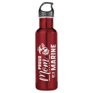 Proud Mom of a Marine 710 Ml Water Bottle