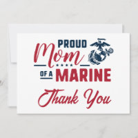 Proud Mom of a Marine - Colour